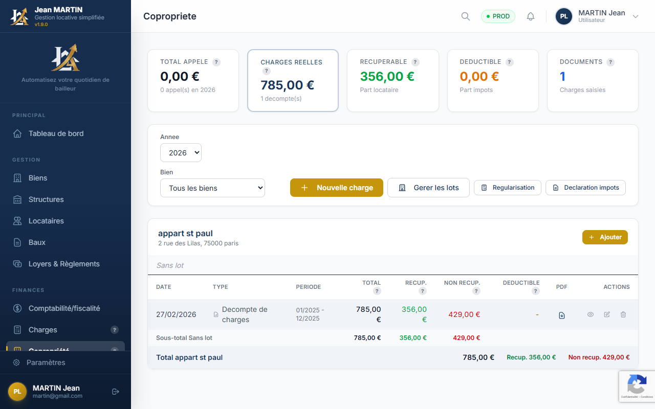 Liste des documents de copropriete